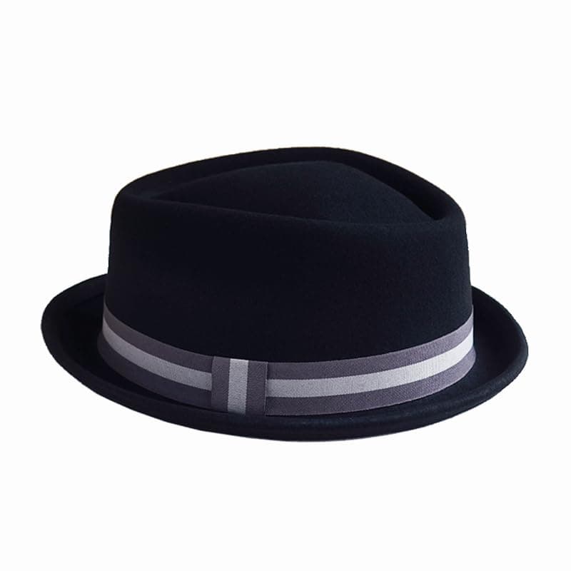 Fine Wool Felt Jazz top hat Plus-Size Men's Fedora hat Panama hat Windproof Warm Couple Model