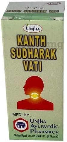 Generic Unjhas Kanth Sudharak Vati (10gm) - by Exportmart