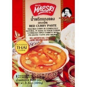 MaeSri Red Curry Paste - 100g