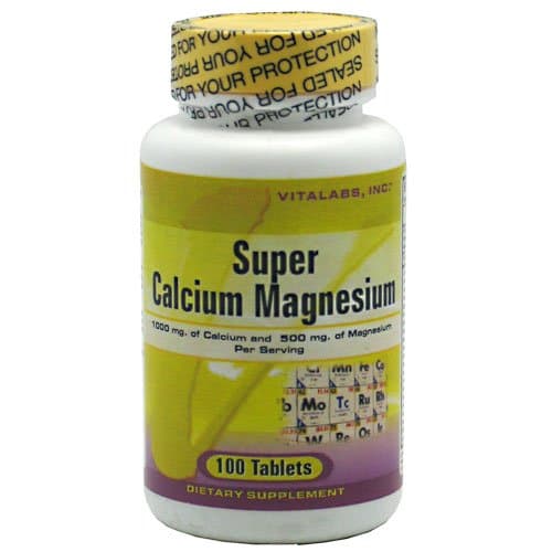 Vitalabs Super Calcium Magnesium 100 tablets