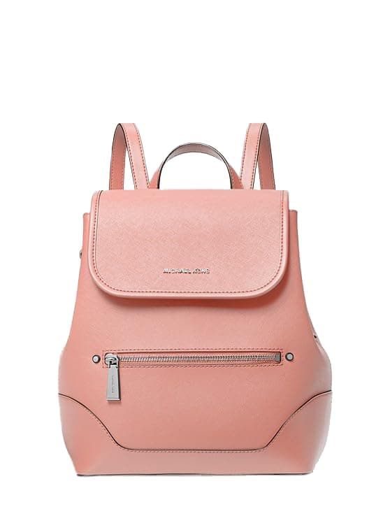 Michael KorsHarrison Medium Saffiano Leather Backpack, Pink, Classic