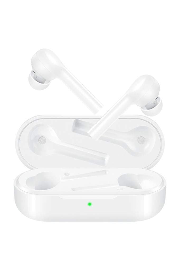 FlyPods Lite AM-H1C Wireless Bluetooth Earphones for Android and iOS- White