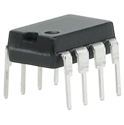 BMES 5Pcs LM741 OP-Amp IC's Operational Amplifiers for DIY Kit,Project Free IC Base