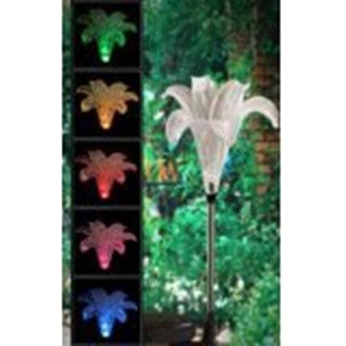 Solar Garden LED Light Lily Flower (2 pcs)