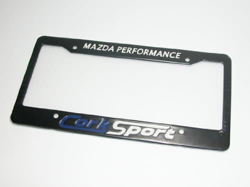 License Plate Frame - Black (Gen-8-400)