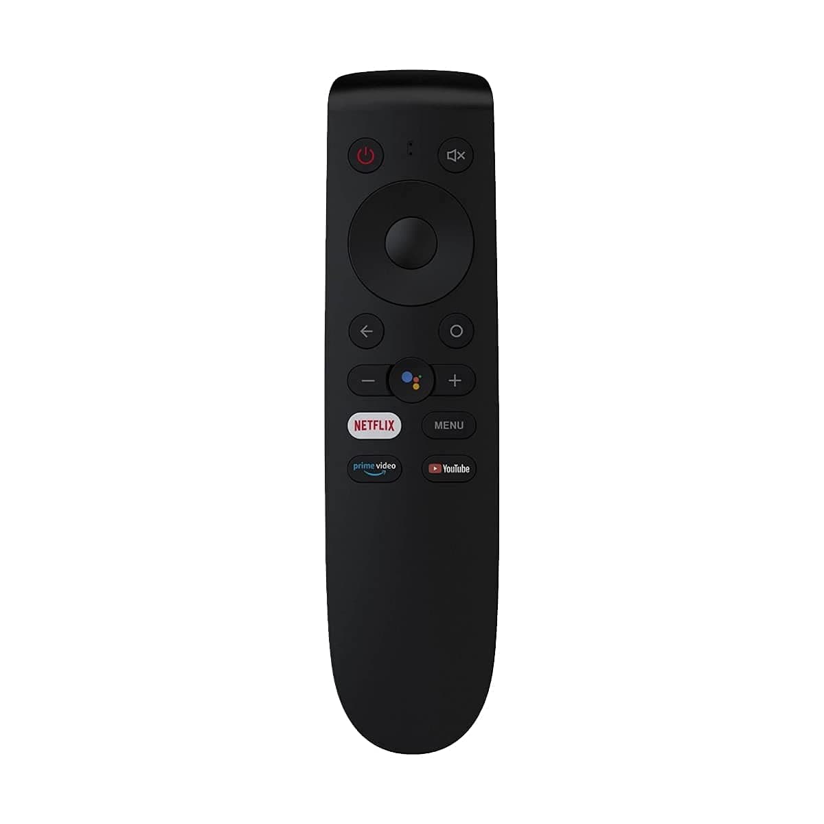 Bluetooth Voice Remote Compatible with OnePlus Android Smart TVs | Google Assistant Voice Control | Nefflix, Prime Video, YouTube Hotkeys | Easy Pairing & Smooth Performance
