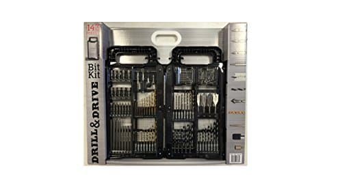 143 Piece Drill & Drive Bit Kit by everise