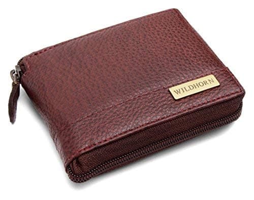 RFID Protected Genuine Leather Wallet for Men's