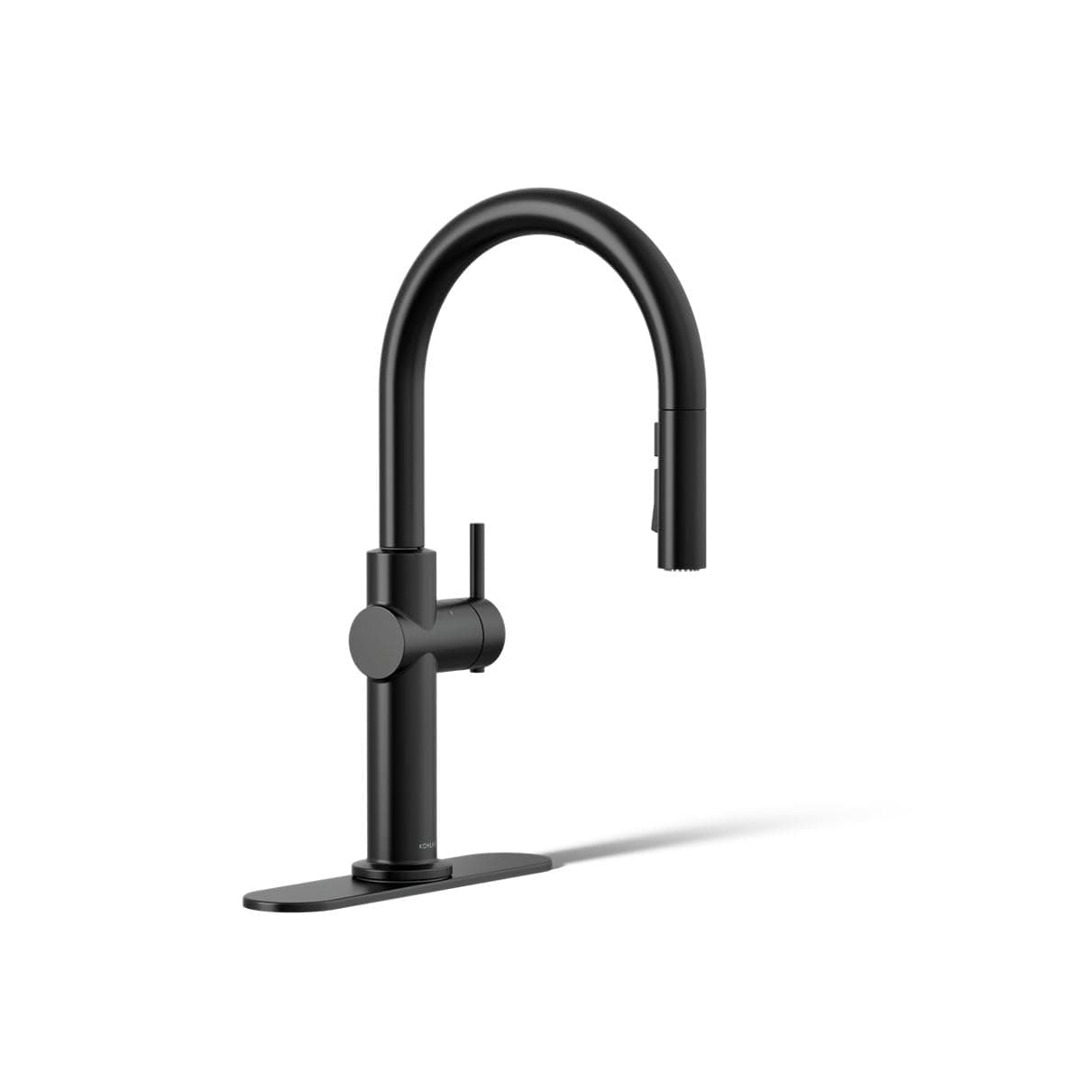 22974-BL Crue Touchless Kitchen Faucet with Pull Down Sprayer, Touchless Activation, Motion Sensor, Hands-Free Faucet, Matte Black