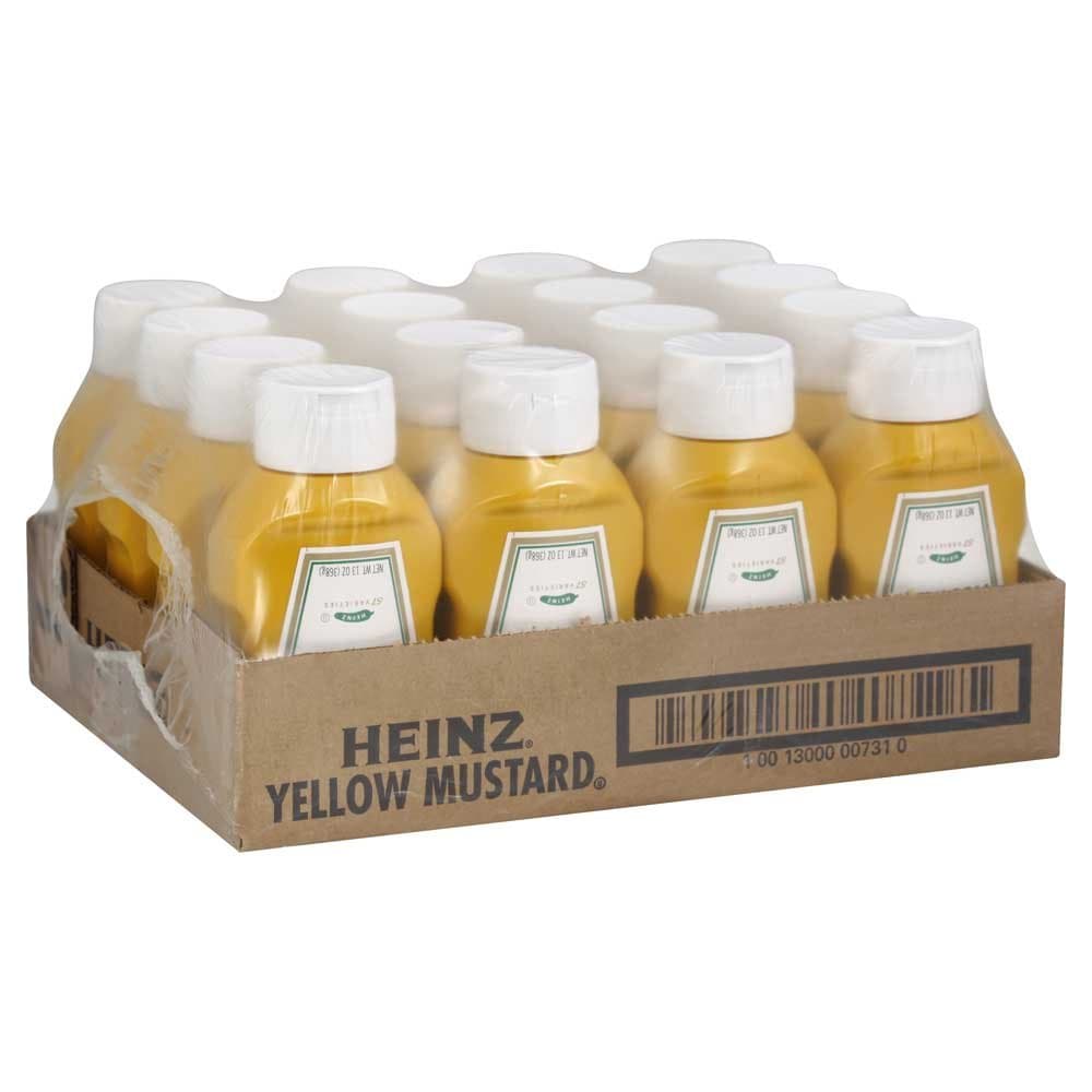Heinz Yellow Mustard 13 oz Pack 16