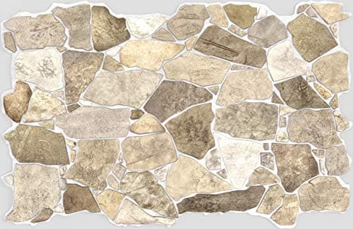 Wall Panels for Interior Wall Decor - Textured PVC 3D Wall Tile (37x18 in, 4.8 sq.ft.)