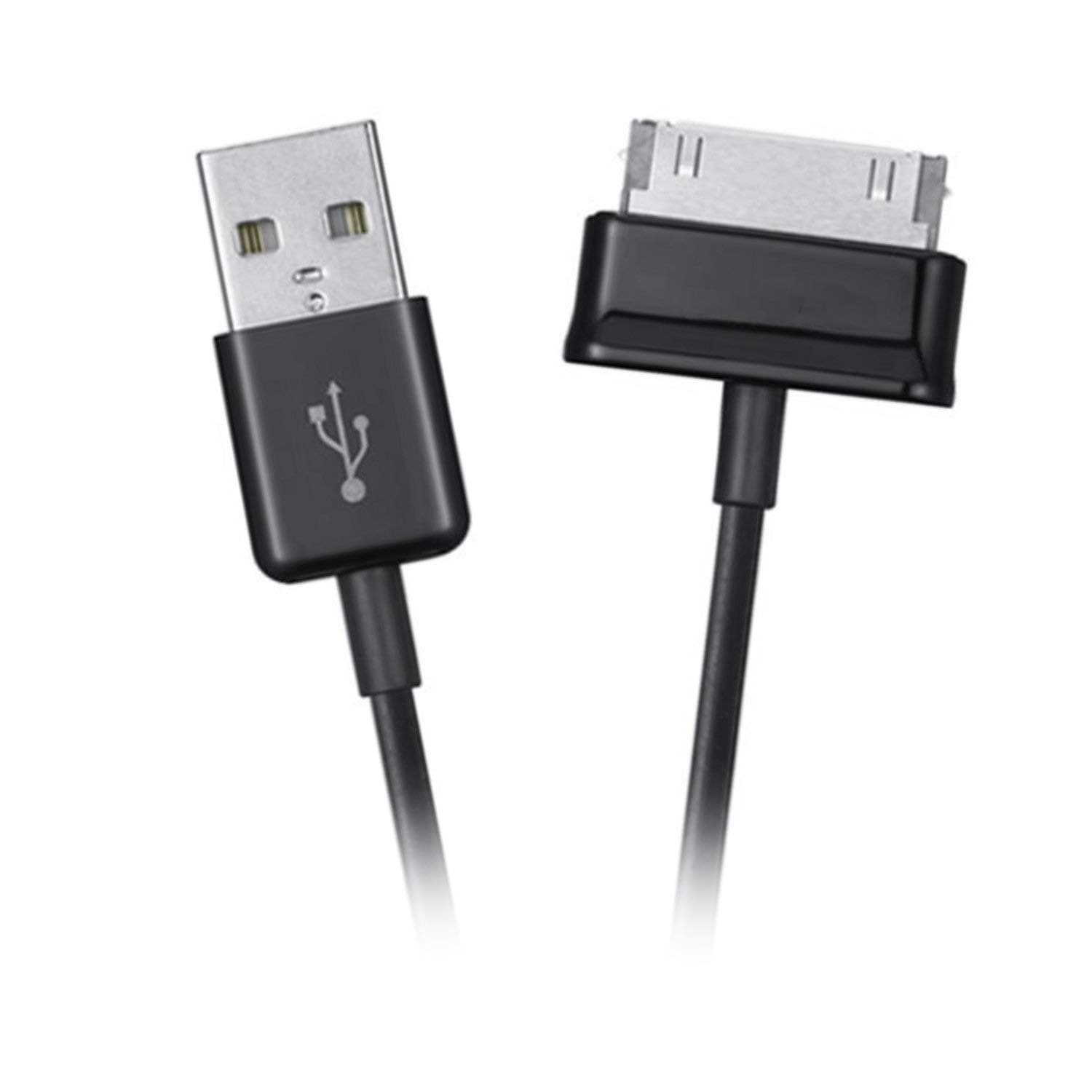 HundoP Club Micro Fast Charging USB Data Cable for Samsung Galaxy Tab 2 10.1 P5110/P5100/P3100 7.1 Charger Note 10.1 N8000 P7500 P7510(Black)