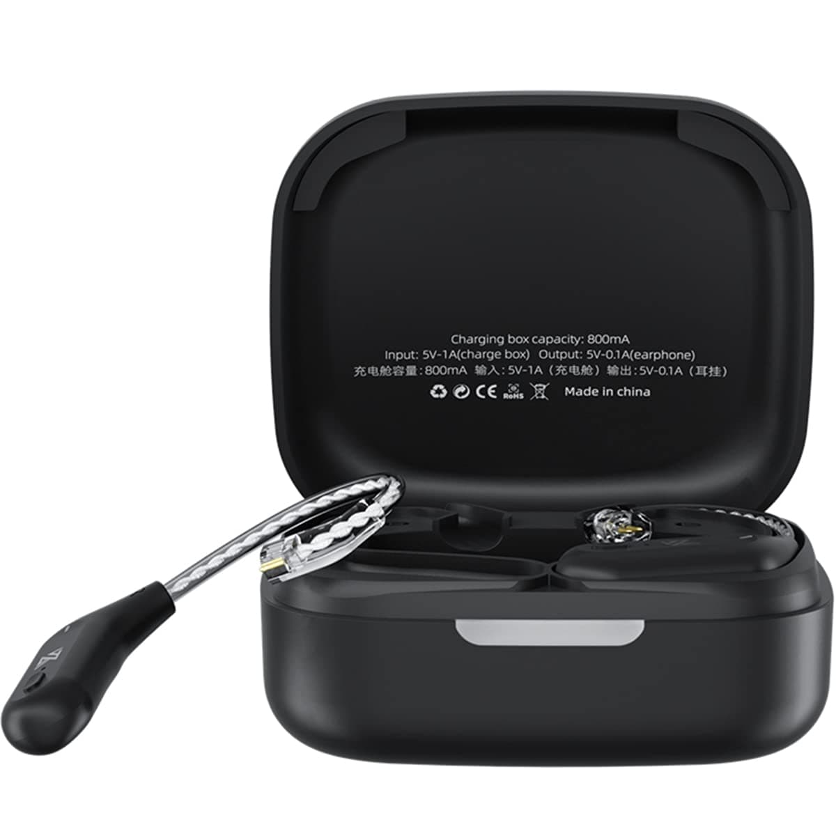 KZ AZ09 Bluetooth 5.4 Module Wireless Waterproof Ear Hook Extra Long Battery Life Bluetooth Cable for ​KZ ZST/ZSTX/ZS10/AS06/AS10/BA10/ZSR/ES4 (B pin)