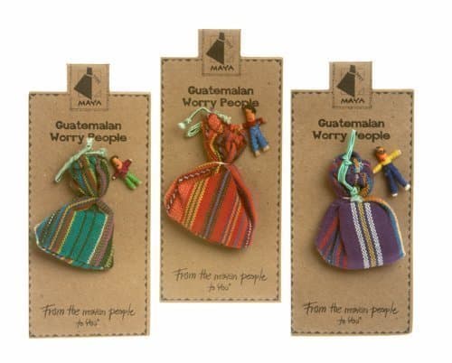 Small Worry Doll & Bag Set - Use To Remove Your Worries