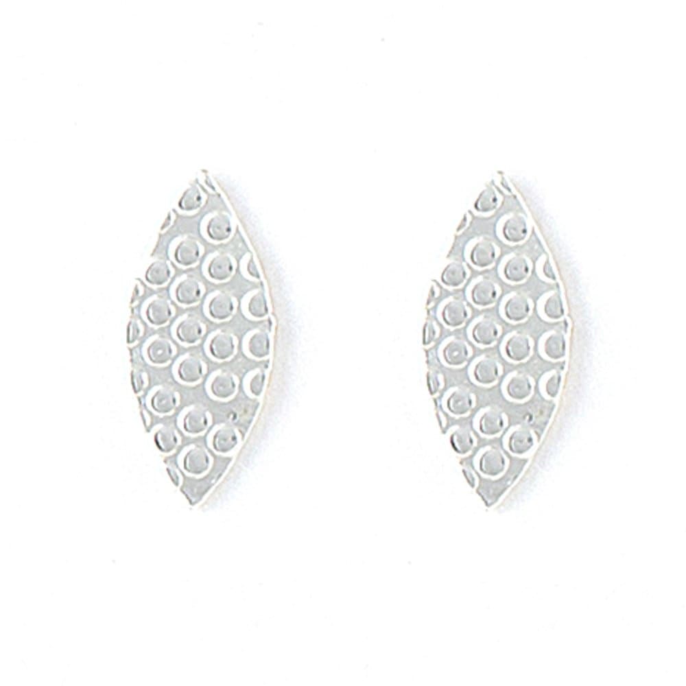 Jody Coyote Silver Plated Micro Spotted Lemon Stud MCR-0116-10