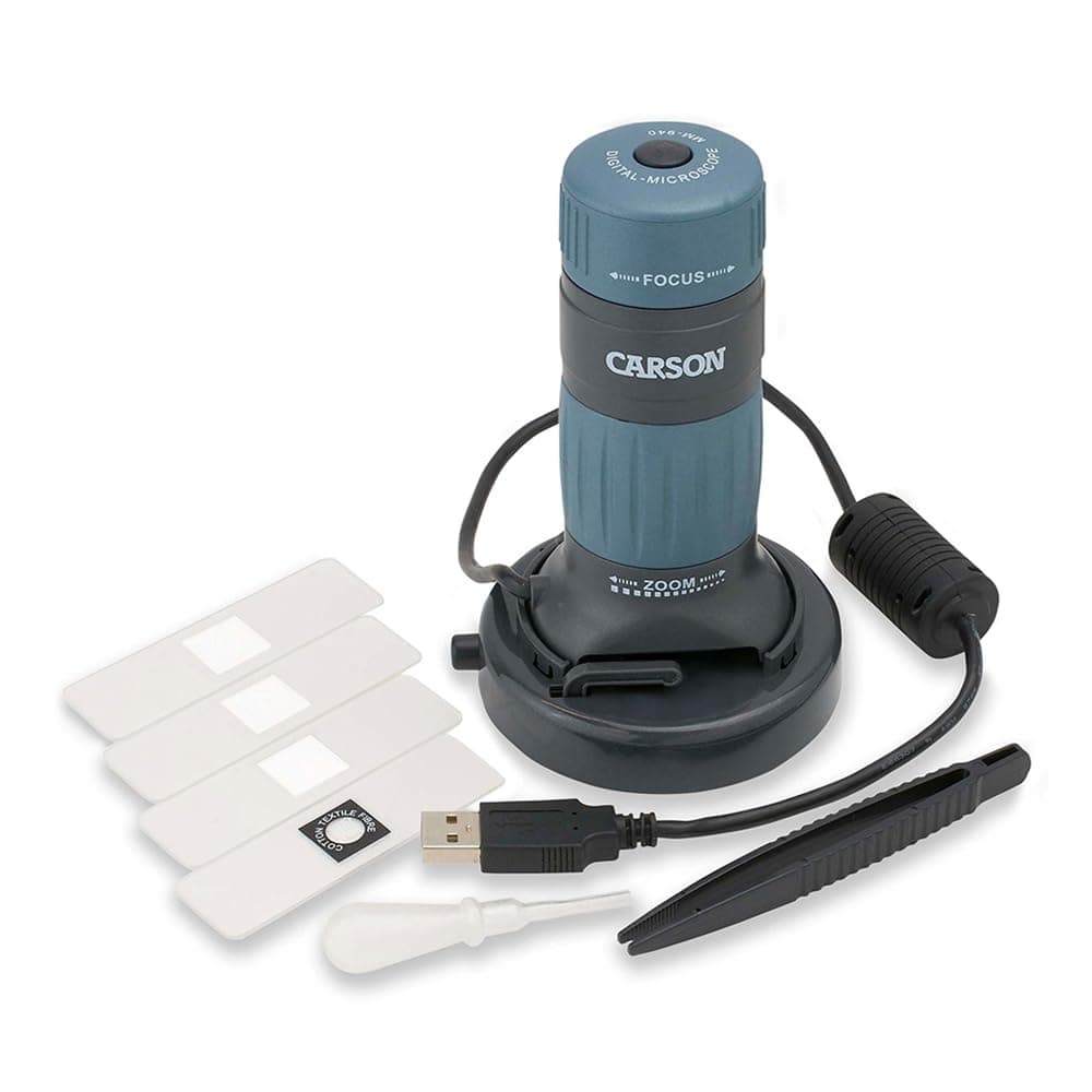 MM-940 zPix Handheld USB Digital Microscope Set 86x-457x (based on a 21″ monitor), Blue