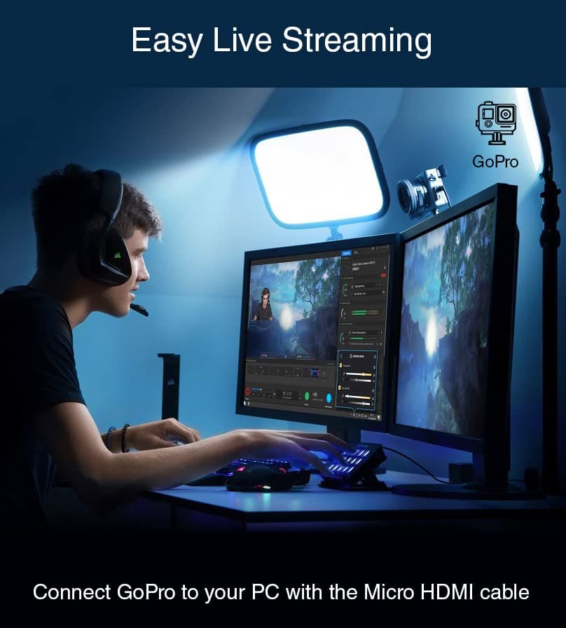 BlueRigger High Speed Micro HDMI to HDMI cable with Ethernet