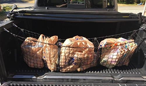 Black Three-Pocket Storage Cargo Net for Jeep Cherokee 2014 2015 2016 2017 2018 New