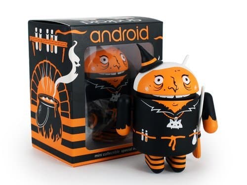 Google Android Mini Collectibles Halloween 2015 Warty Witch Limited Edition
