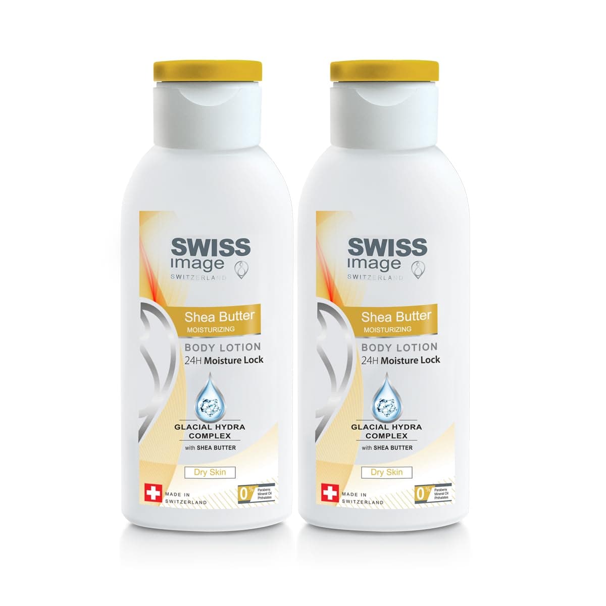 Deep Softening Body Lotion for All Skin Types, Value Pack 2 X 250ml Formulated with Shea Butter and Swiss Botanical Extracts For Deeply Hydrated & Soft Skin