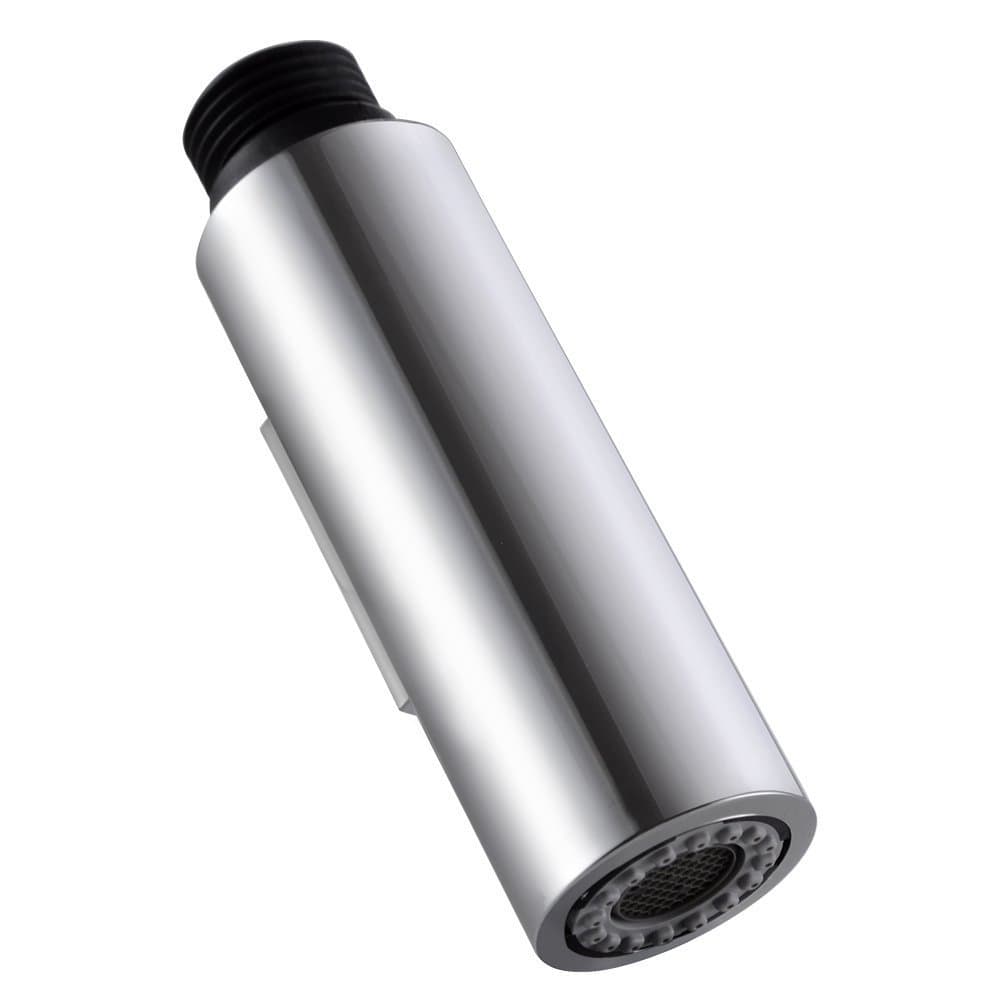 Pull Down Spray Head for Kitchen Faucet, 2-Function Bathroom Faucet Replacement Head, Water Nozzle, 1.8 GPM G1/2 Pull-Out Spray Nozzle, 0.8inch Connector (Chrome Polished)