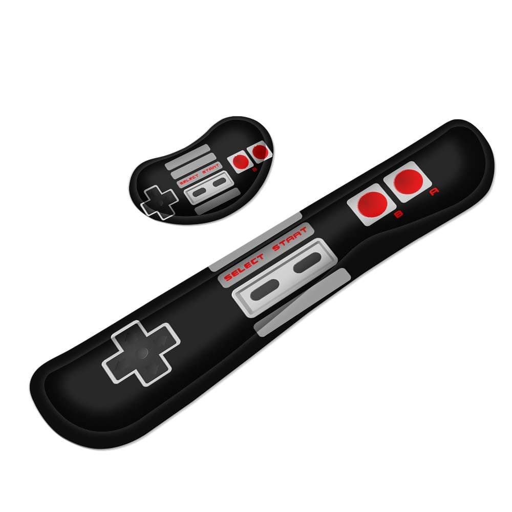 Keyboard Wrist Rest Pillow Pad and Mouse Wrist Support for Office, Game,Computer, Laptop, Pain Relief Memory Foam Wrist Rest Set