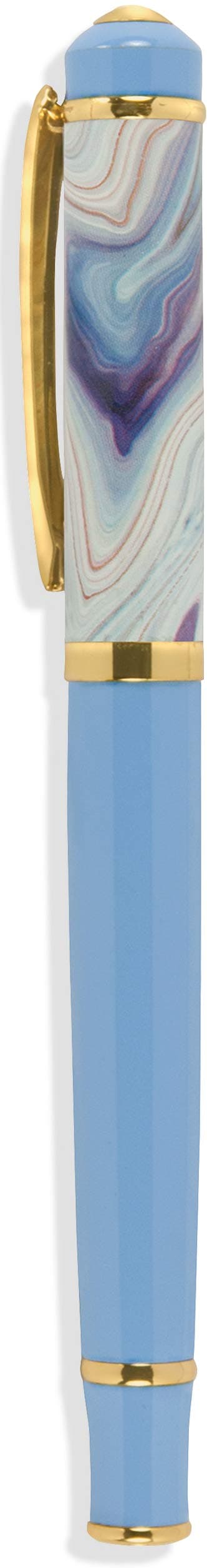 Blue Agate Roller Ball Pen with Gift Box (Rollerball Pen)