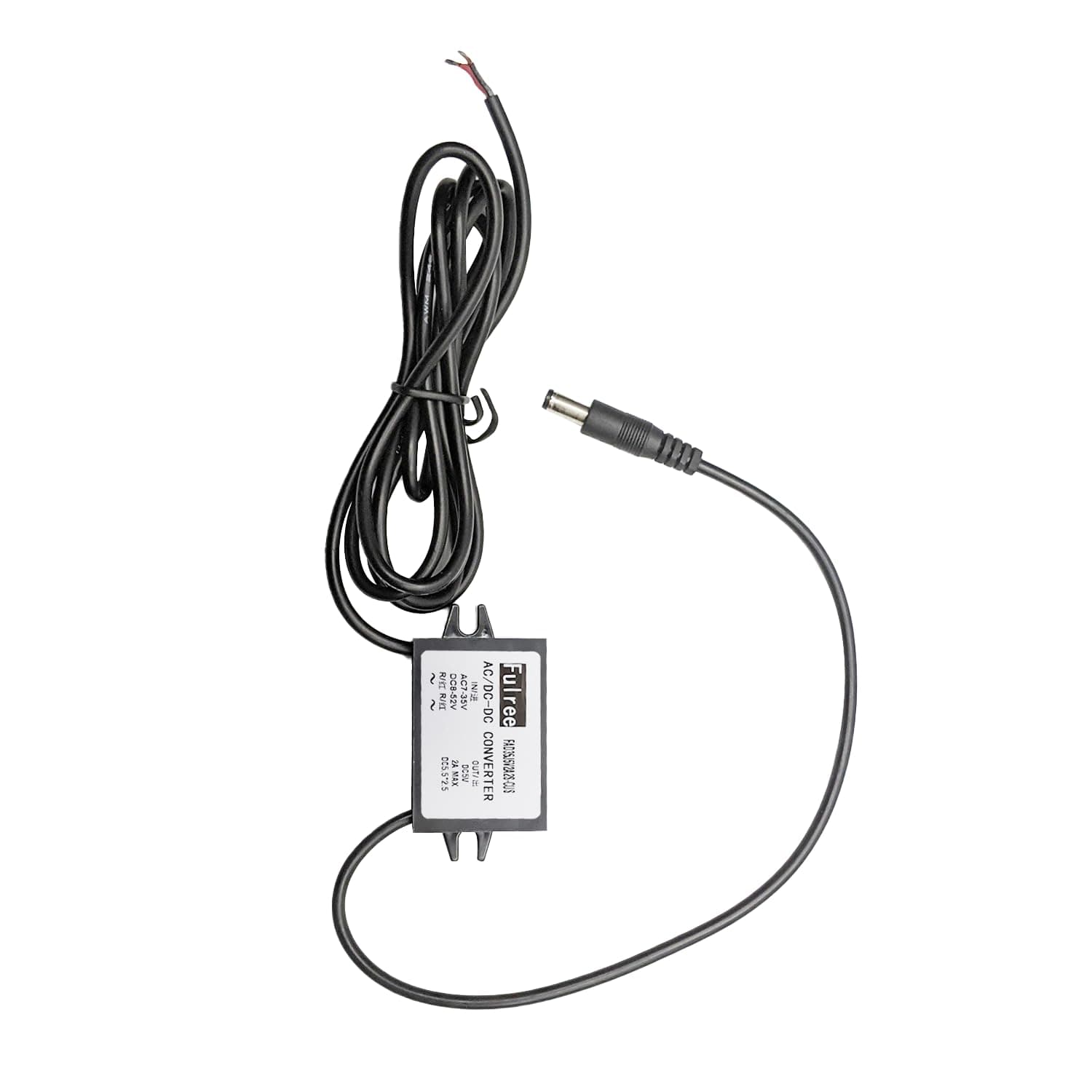 AC/DC-DC Voltage Converter from AC 7-35V or DC 8-52V to DC 5V 3A 15W. Power Your ismartgate PRO/Lite/Mini from Your gate Control Panel or Solar Battery.