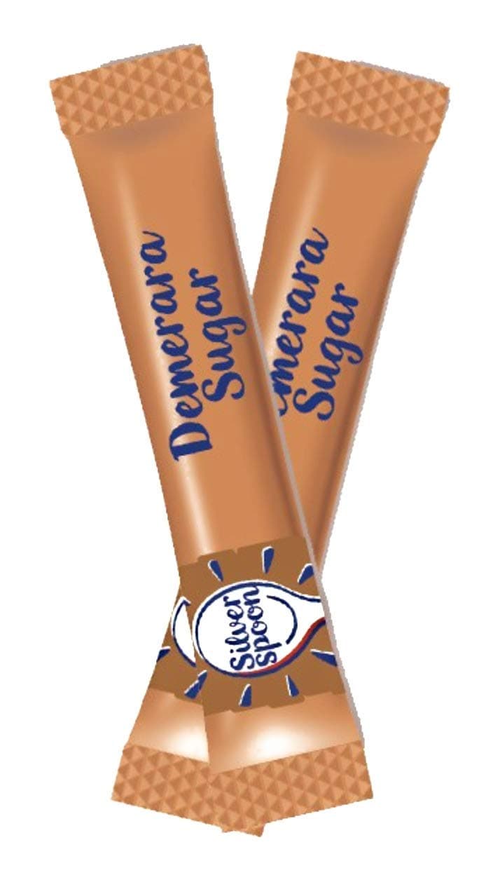 100 Silverspoon Demerara Sugar Stick Sachets