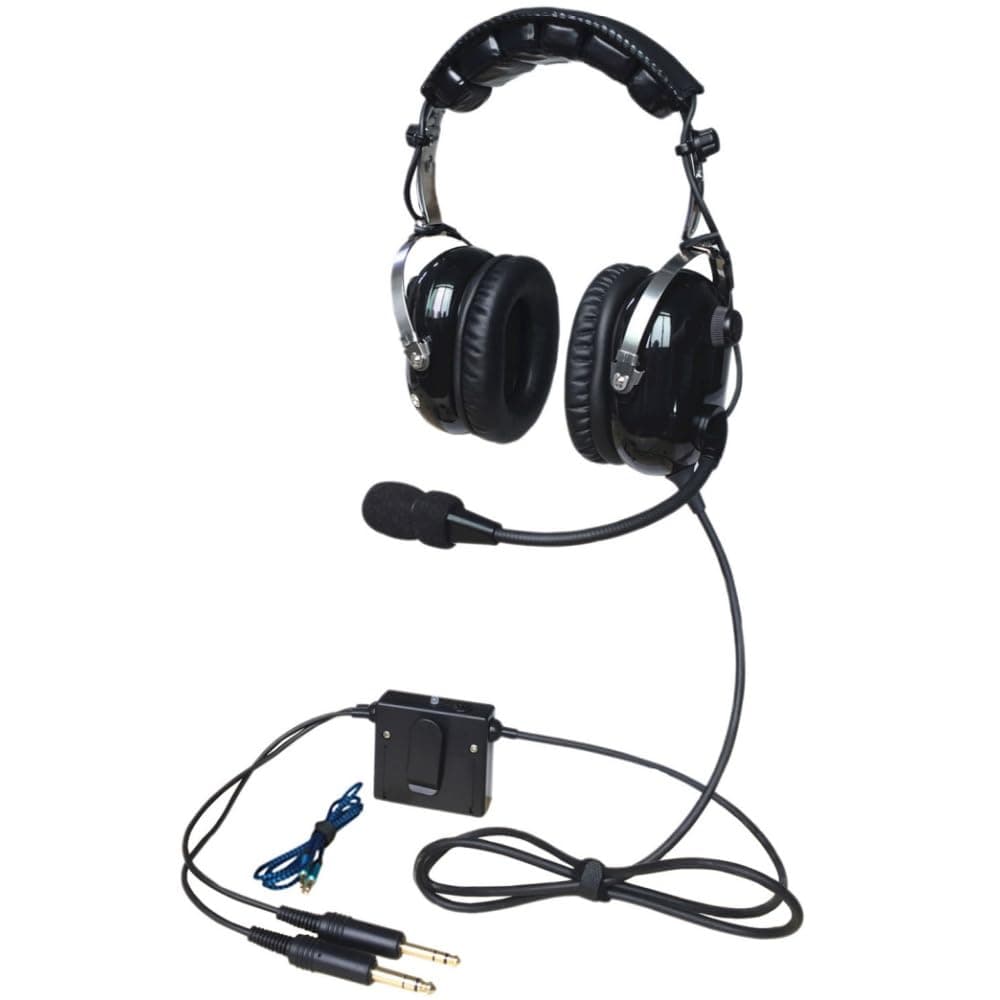 UFQA28 ANR Aviation Headset Active Noise Reduction-Comes with Great ANR Performance,Clear Communication,Also with bxxx Grade Hi-Fi Sound for Music and Free with a Headset Bag,Comfortable,Durable
