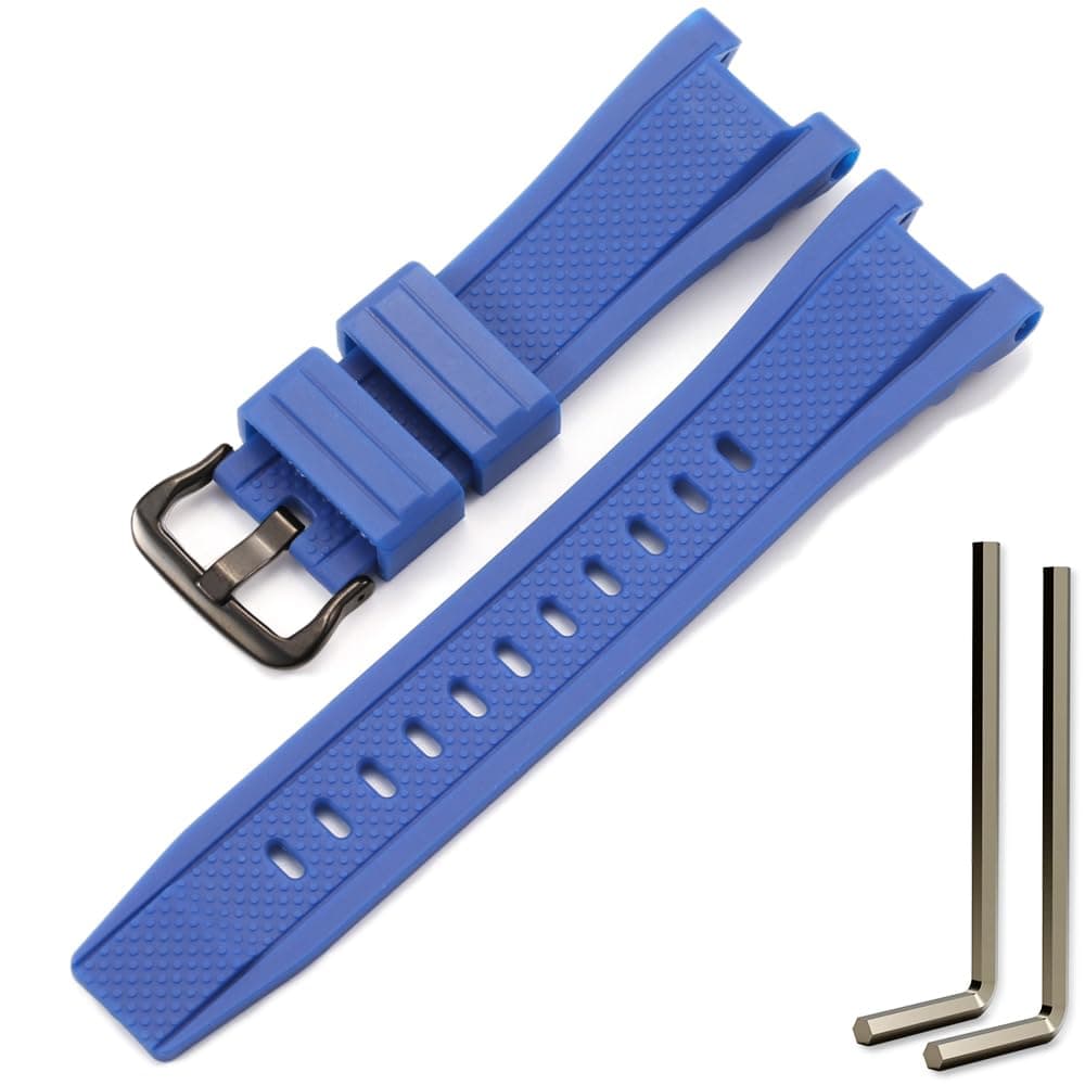 Compatible with Gshock Resin Strap Replacement for Casio GST-210 GST-W110 GST-W100 GST-S110 GST-S100 GST-B100 GST-S300 Watch Band