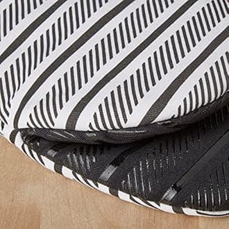 KitchenAid Albany Mini Cotton Oven Mitts with Silicone Grip, 5.5"x8", Onyx Black