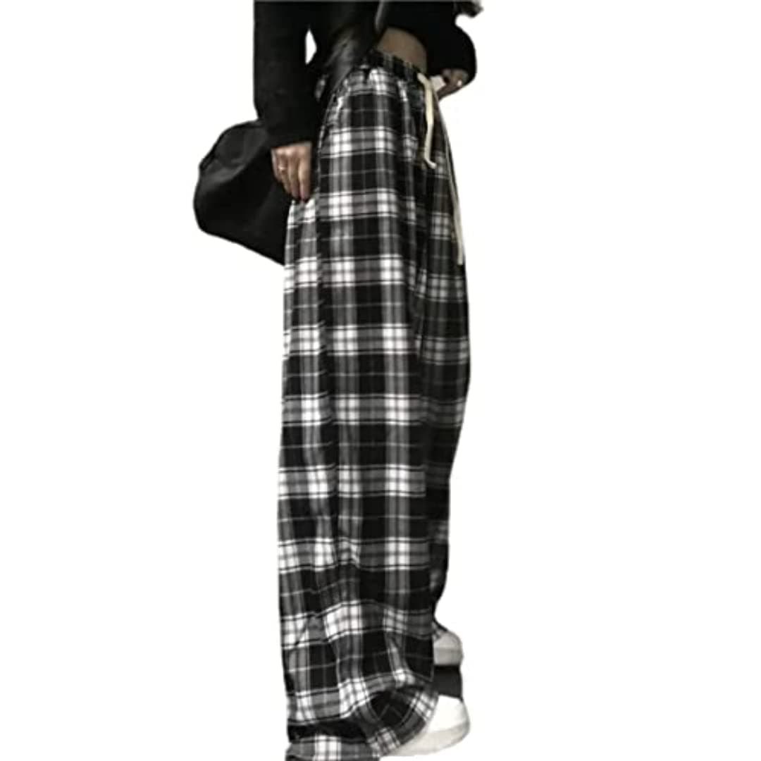 GGOOB Grunge Plaid Pants
