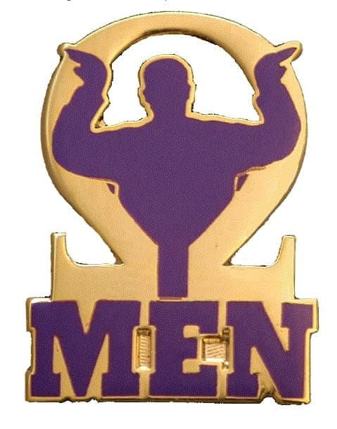 Omega Psi Phi - Omega Men Lapel Pin