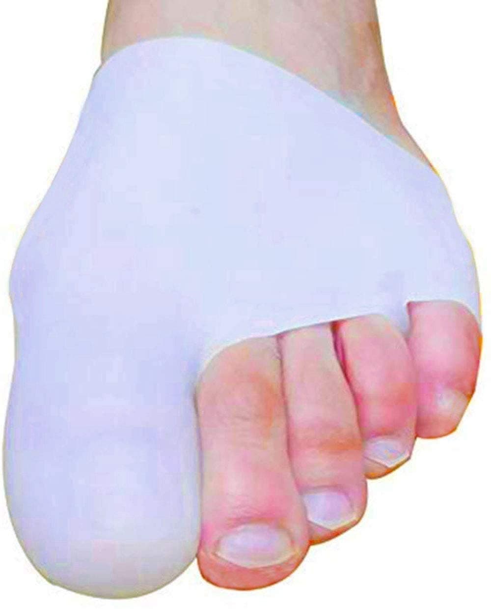 Big Toe Protector, 6 Pack Toe Silicone Bunion Cover Sleeves, Ingrown Toenails, Corns, Reduce Friction