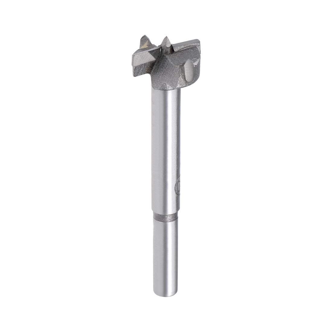 sourcing map Forstner Drill Bits 20mm, Tungsten Carbide Wood Hole Saw Auger Opener Woodworking Hinge Hole Drilling Boring Bit Cutter Gray with Case