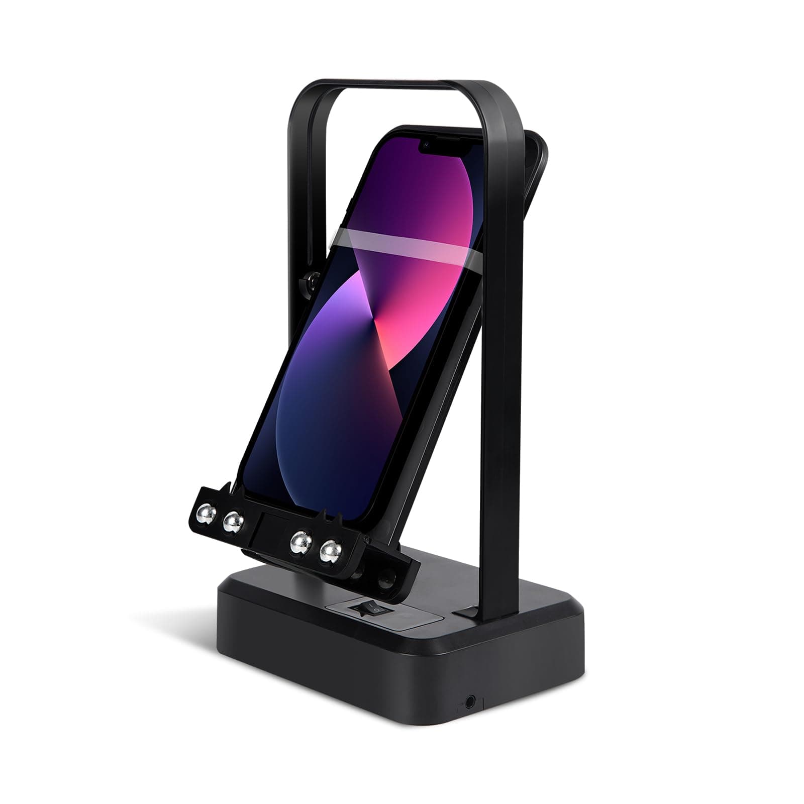 [2025 Version] Phone Swing for Step Counter,Quick Step Earning Device, (Support 2 Phones) [Mute Version],Compatible with IOS and Android,Slient Mode