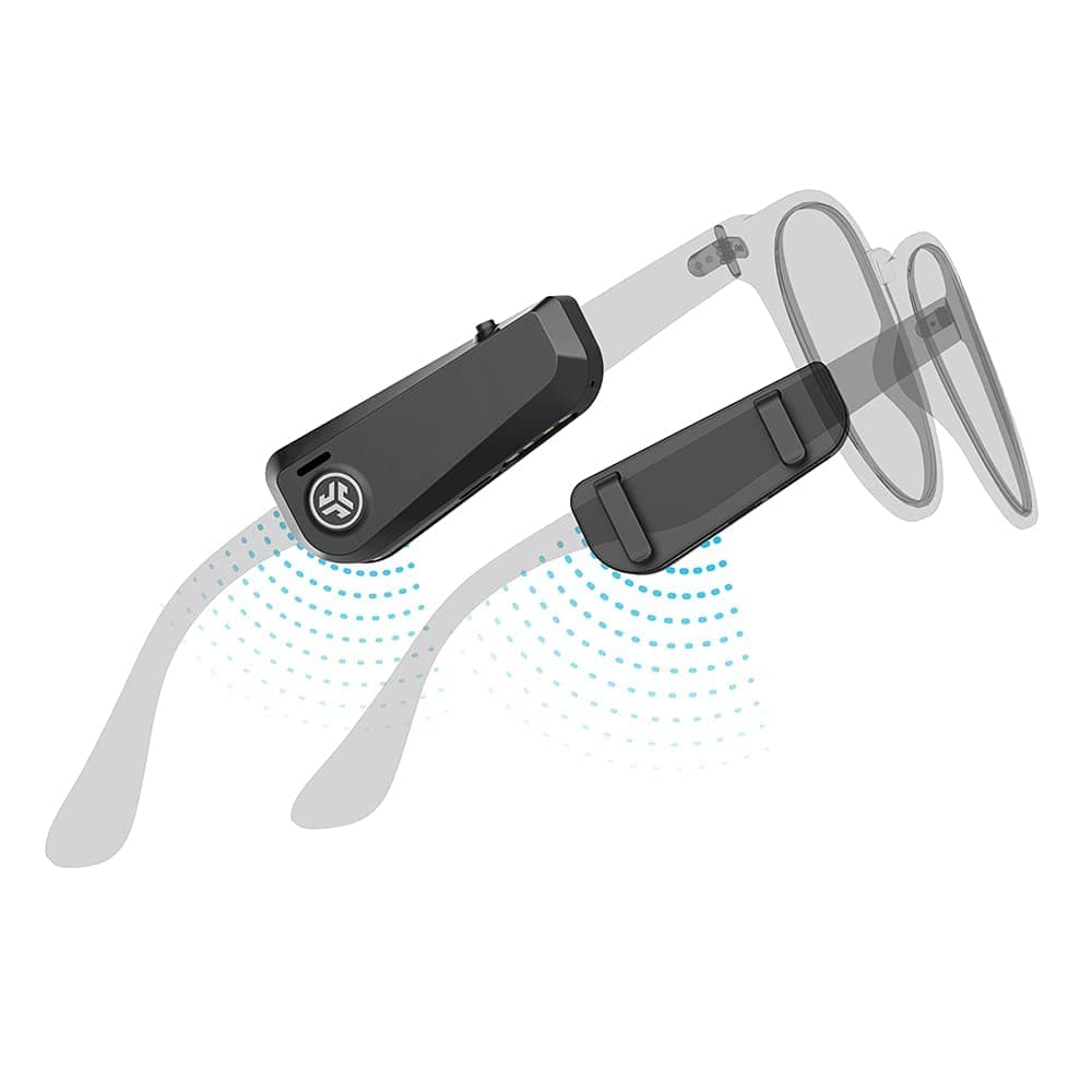 JBuds Frames Wireless Open-Ear Audio for Your Glasses | 8-hour Bluetooth Playtime