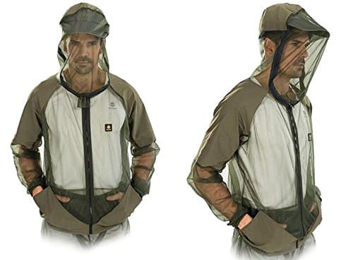 SCOTWILD MIDGE MOSQUITO JACKET PROTECTION FROM BITING INSECTS - LARGE