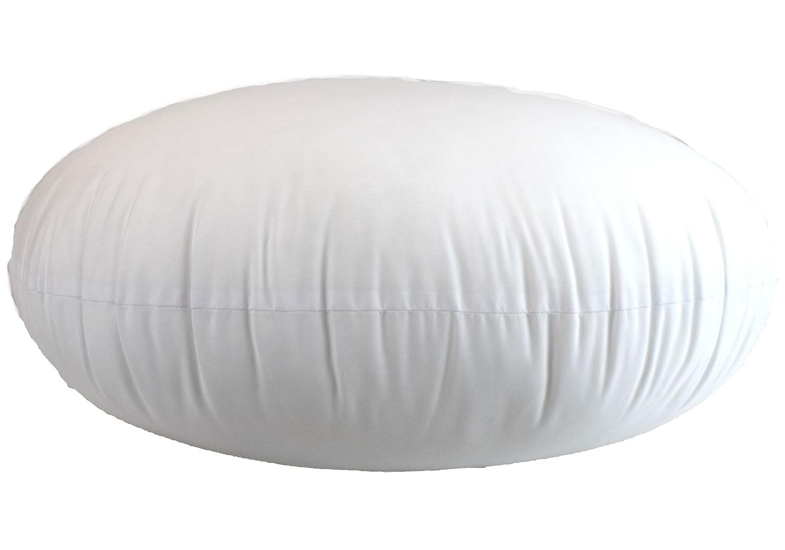 MoonRest Round Pillow Insert Hypoallergenic Polyester Form Stuffer-%100 Cotton Blend Covering for Sofa Sham, Decorative Pillow, Cushion and Bed – 17 Inch Diameter