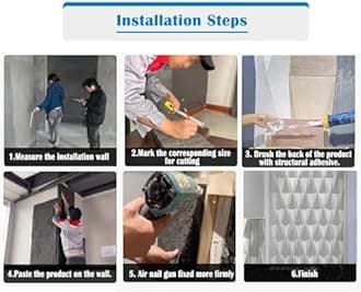 Faux Stone Wall Panel Exterior Interior, Waterproof PU Wall Covering Panels, 3D Wall Decor Paneling Wainscoting, Stacked Stone Siding Panel(White,3pcs)