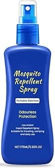 Azonee 175ML Mosquito Repellent Spray, Natural, Deet Free Bug Spray, for Home, Camping and Outdoor Activities 4-Hour Protect, Deet-Free Vegan Plant Based Insect Repellent