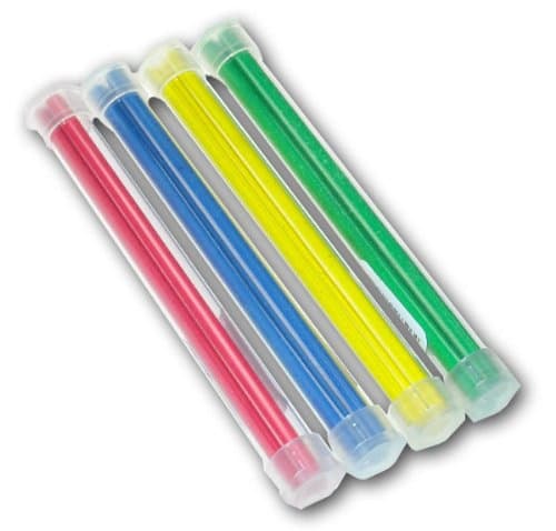 LDS Retractable 4 Color Dry Scripture Markers Refills - Green, Blue, Yellow, Pink - Baptism Gift, Missionary Gift