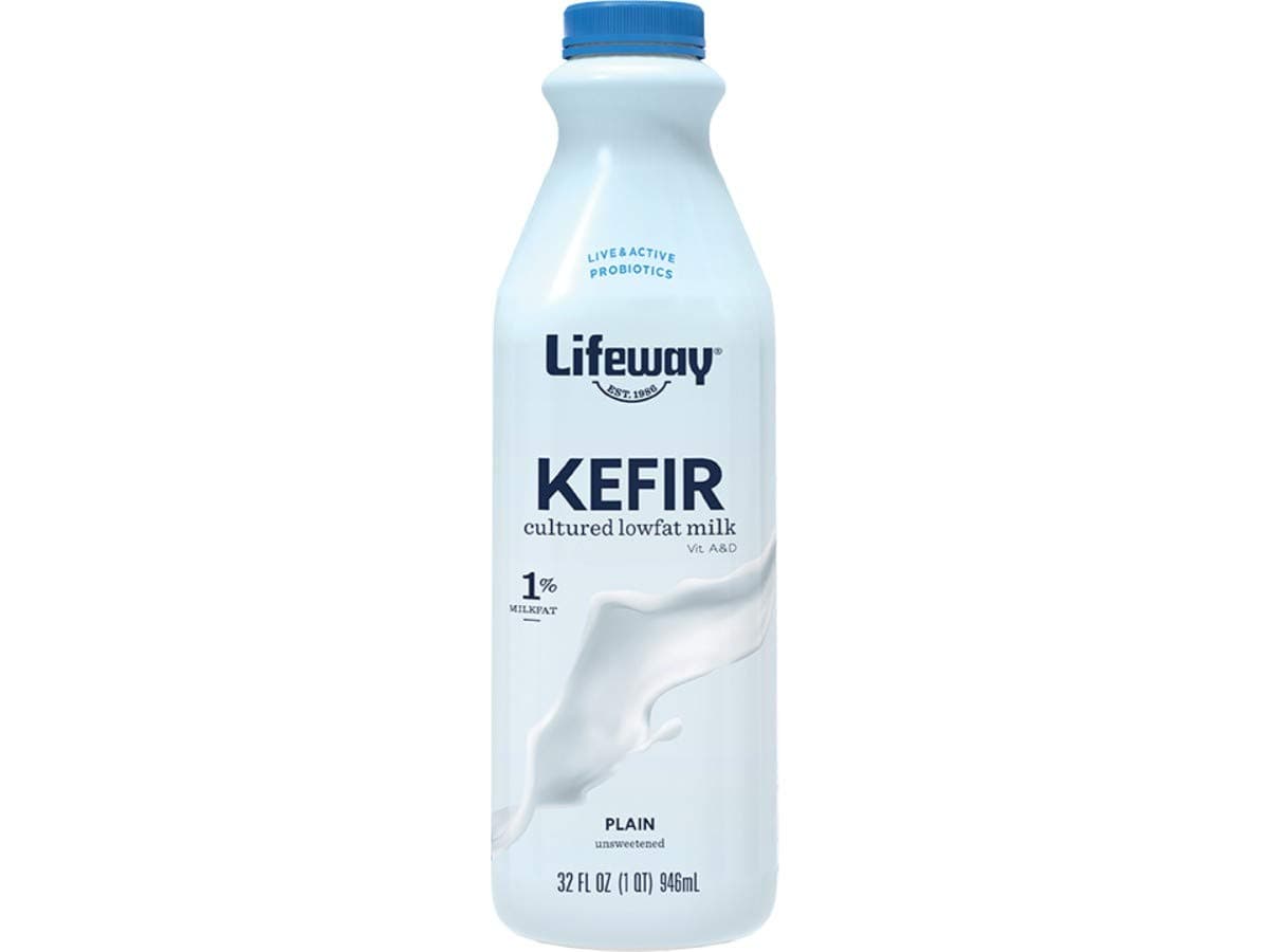 Lifeway Lowfat Plain Kefir, 32 Ounce -- 6 per case.