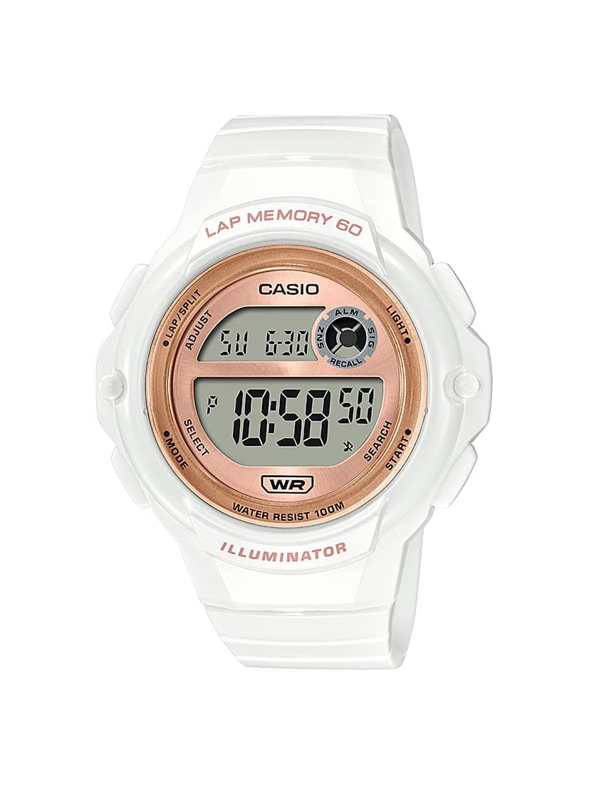 Casio Illuminator Lap Memory 60 5-Year Battery Women's Digital Sports Watch Model: LWS-1200H