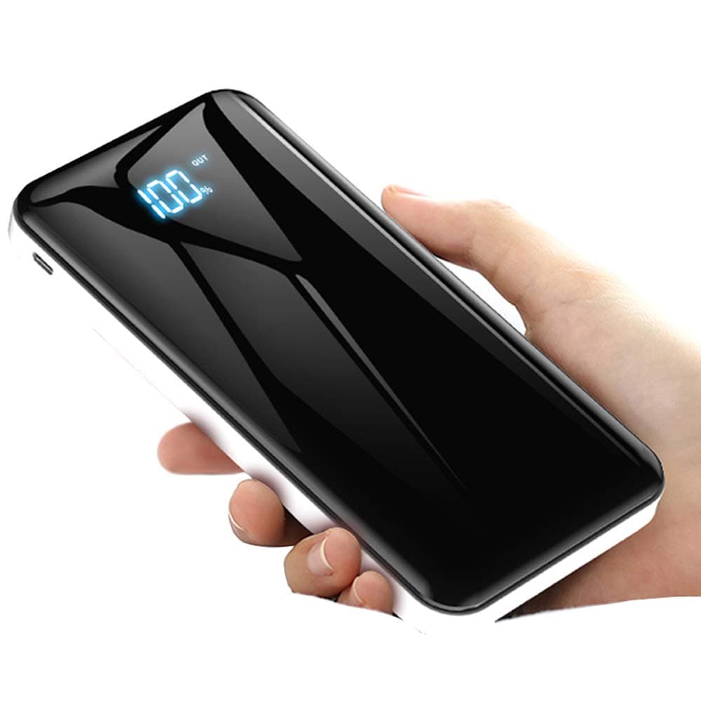 Portable Charger, 25000mAh high-Capacity External Battery Pack, Type-C Two-Way Fast Charge Power Bank Full-Screen LCD Power Display，Compatible with Smart Phones, Android Phones, Tablets, and More.