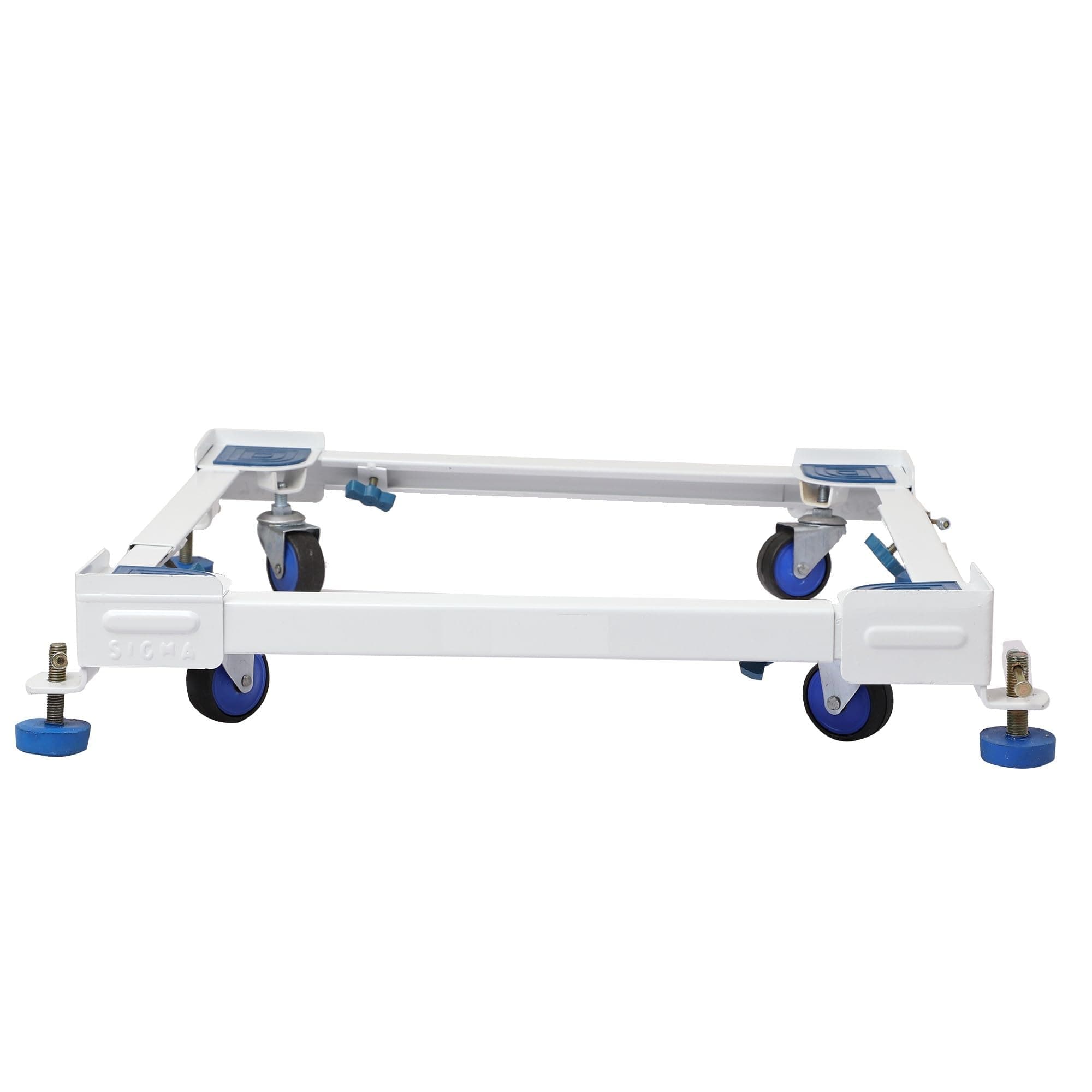 Shop4Ever Adjustable Heavy Duty Front/Top Load Washing Machine Stand Trolley for “Metal” Front/Top Load Washing Machine Stand, “Heavy Load Fridge/Refrigerator, Dishwasher Stand”
