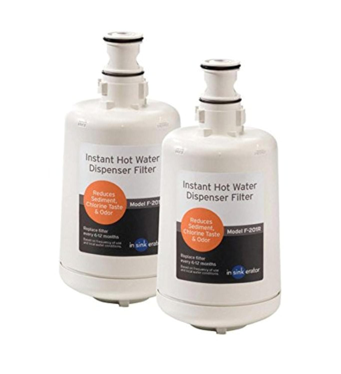 Replacement Water Filter Cartridges, 2-Pack, F-201R