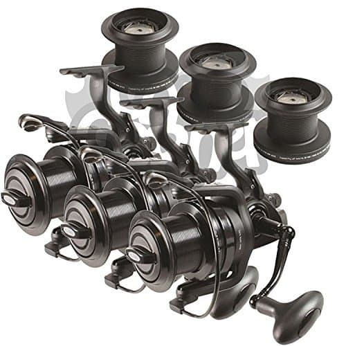 NGT 1 x 2 x 3 x Dynamic 7000 10 BB Big Pit Fishing Reels Carp Runner Free Spool (2 Reels)