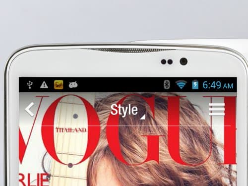 6.5 Inch Full HD Android 4.2 Phablet "iNew 6000" - 1.5GHz Quad Core CPU, 1920x1080 Screen, 12MP Camera, 16GB